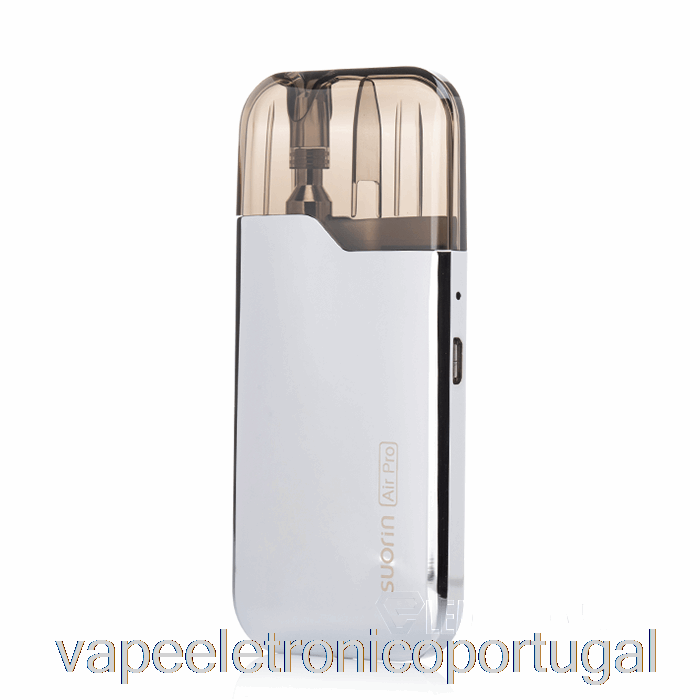 Vape Eletronico Suorin Air Pro 18w Pod System Prata Brilhante